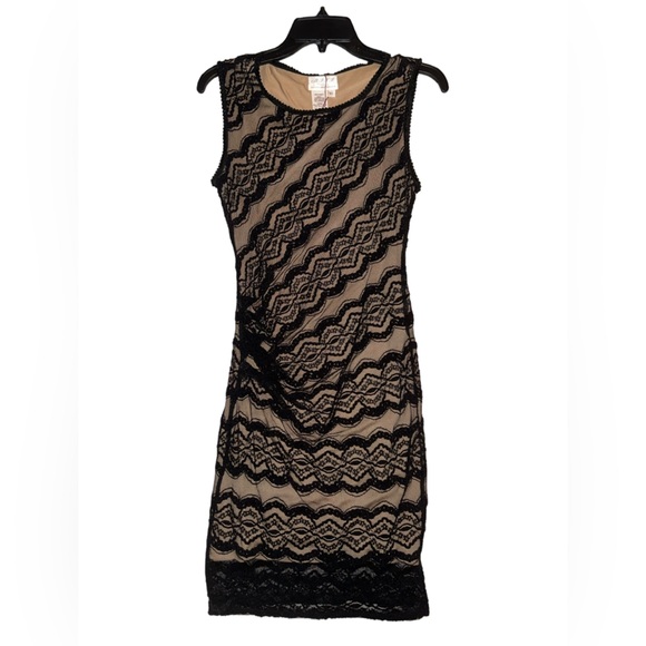 Max Studio Specialty Products Dresses & Skirts - M.S.S.P. Alexandra Dress - Black - Size XS Extra Small Bodycon